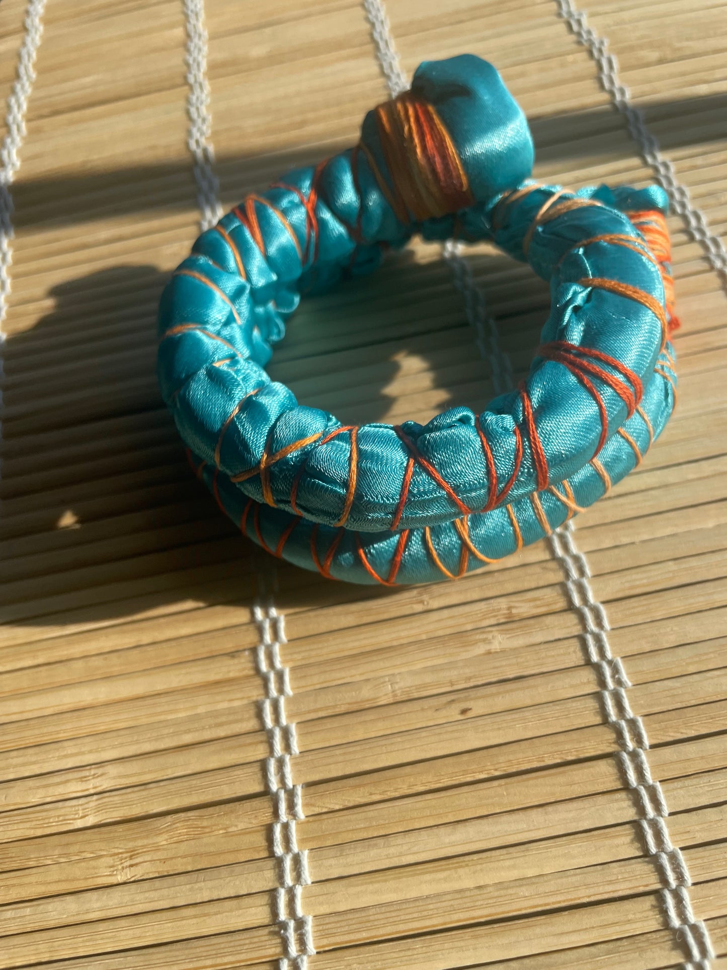 Satin loc spirals