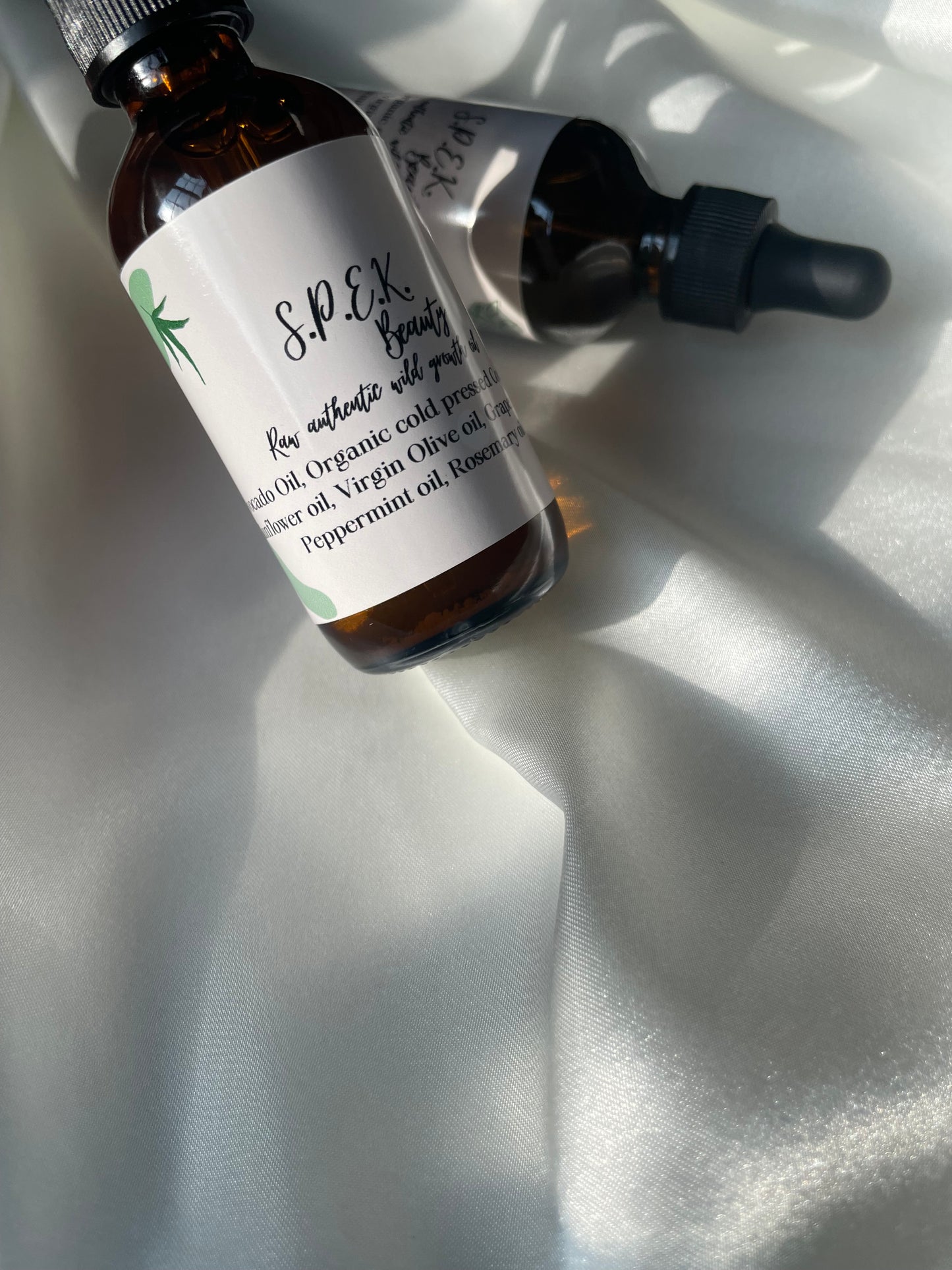Rosemary hair and beard oil raw authentic wild growth