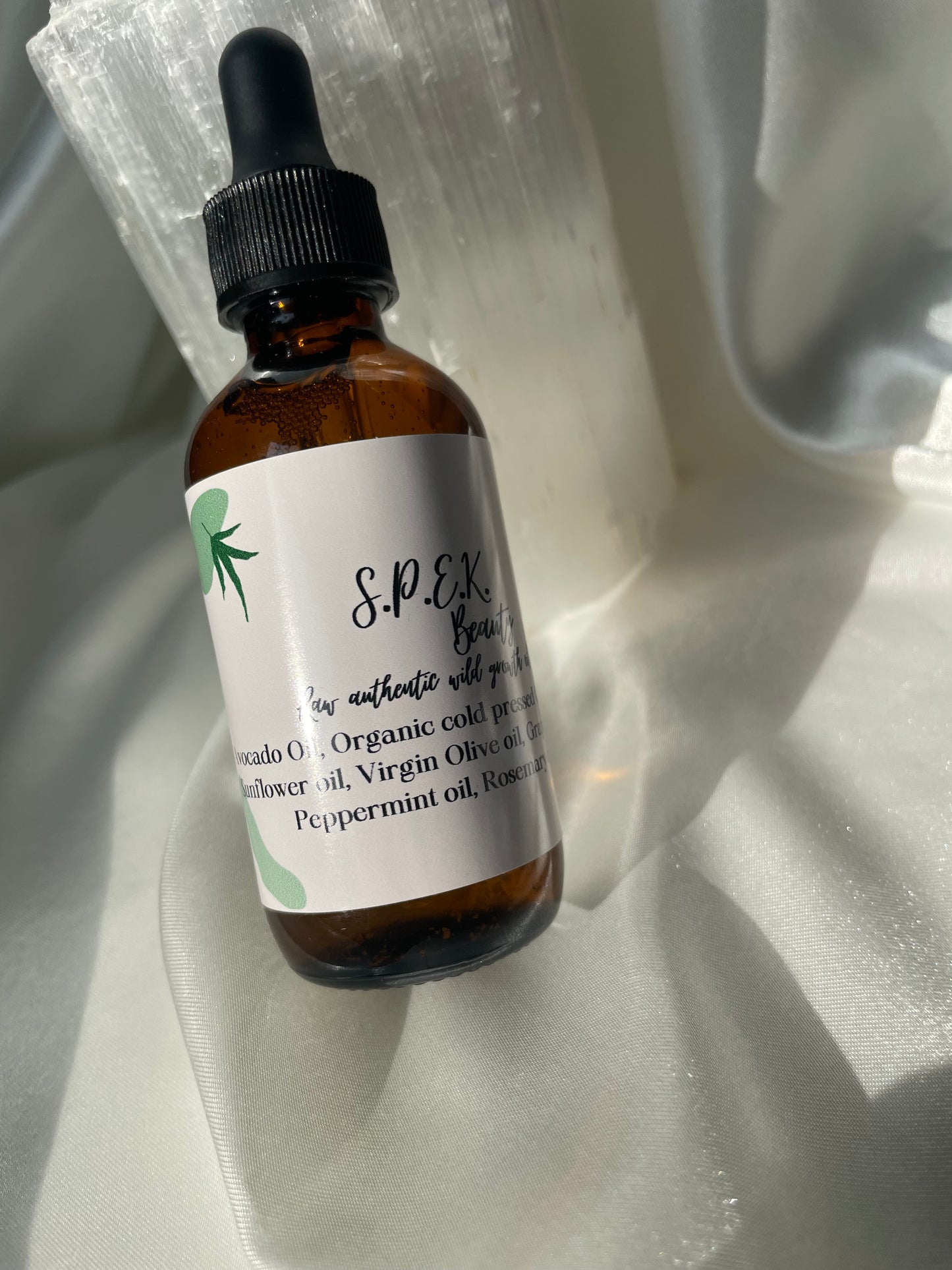 Rosemary hair and beard oil raw authentic wild growth